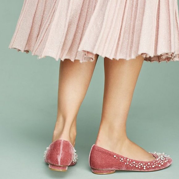 Anthropologie Opulent Ballet Flats - Picture 1 of 5